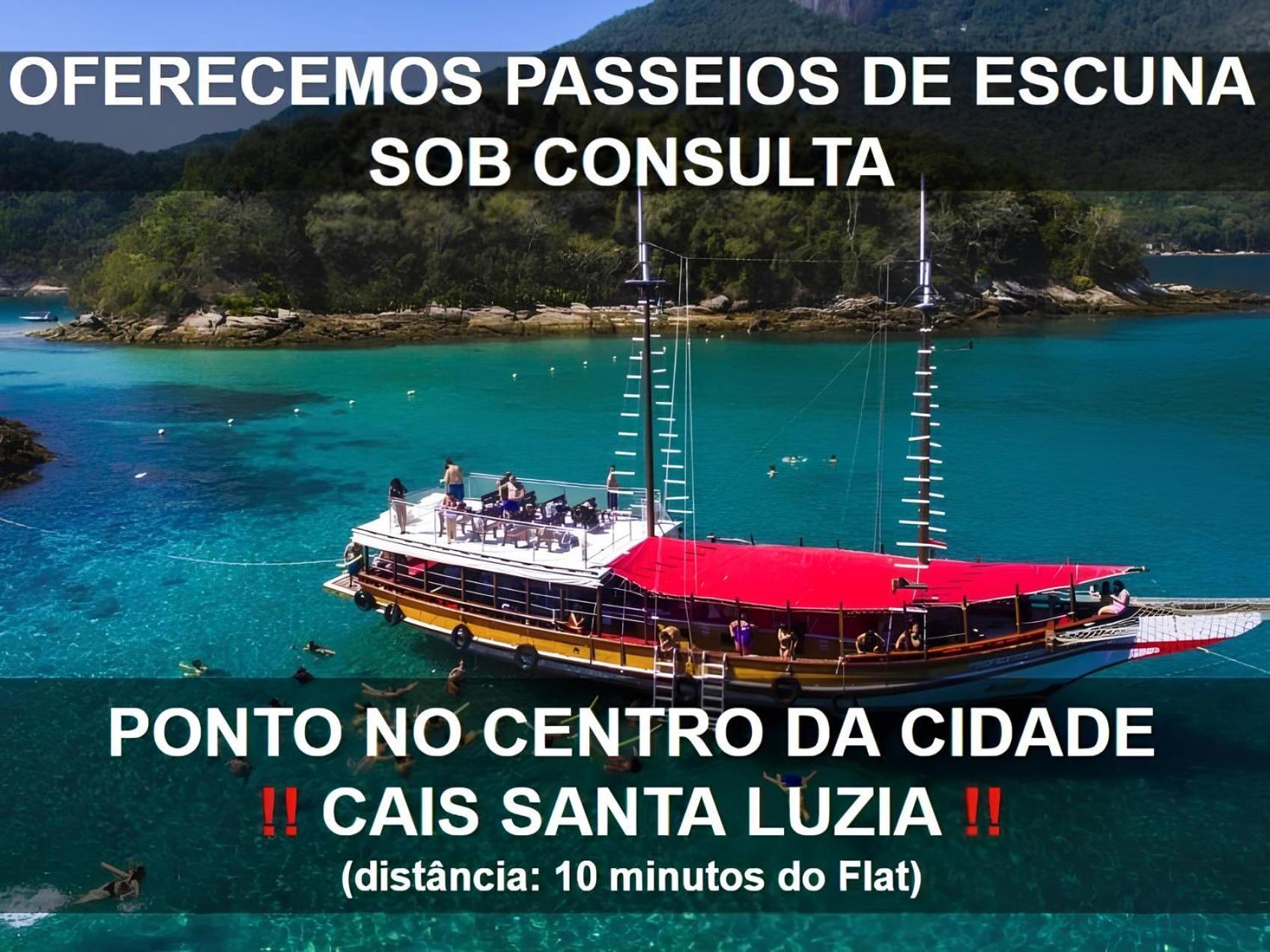 Shopping Piratas, Vista Para O Mar, Estacionamento Angra dos Reis Kültér fotó